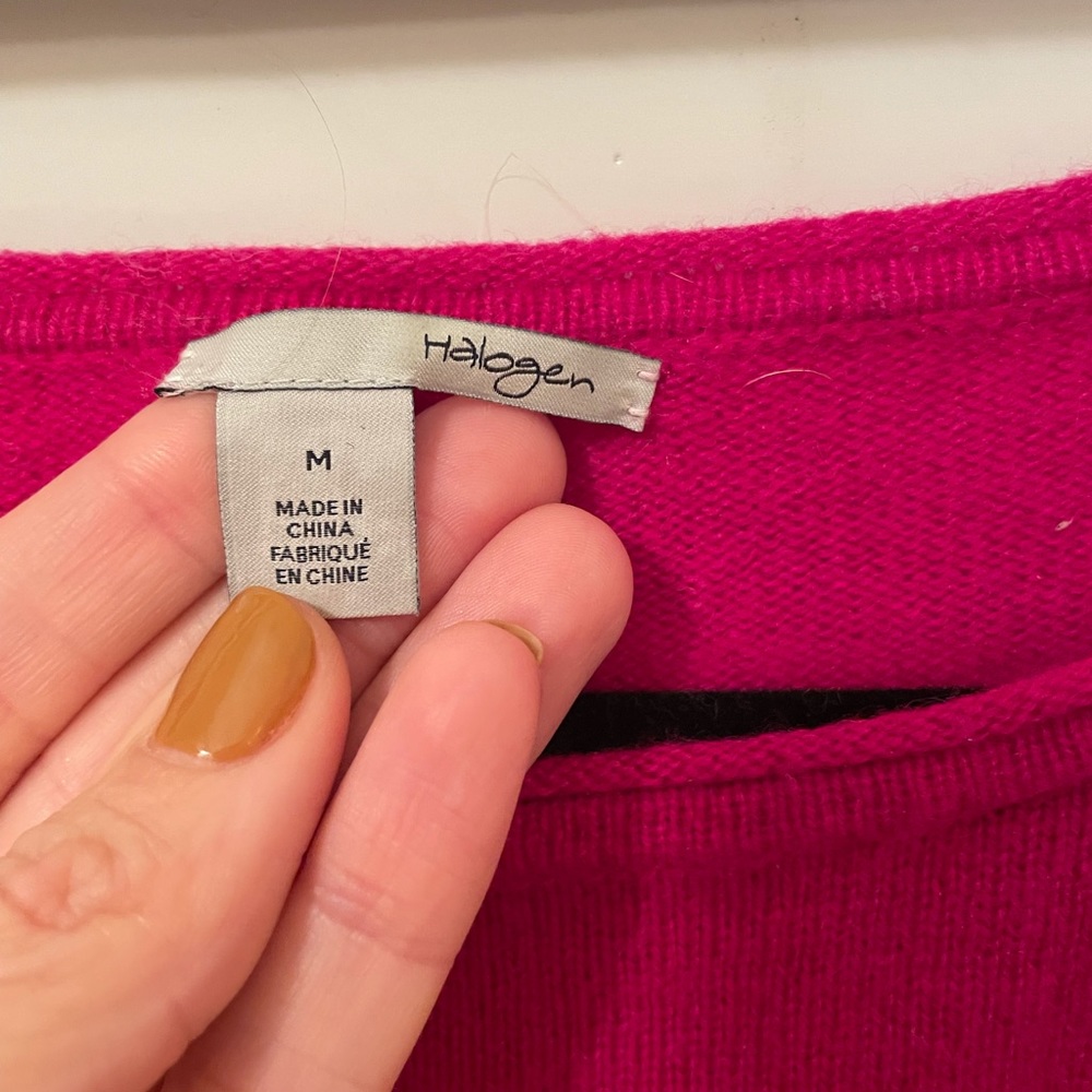 Pink Cashmere Sweater - Picture 7 of 9